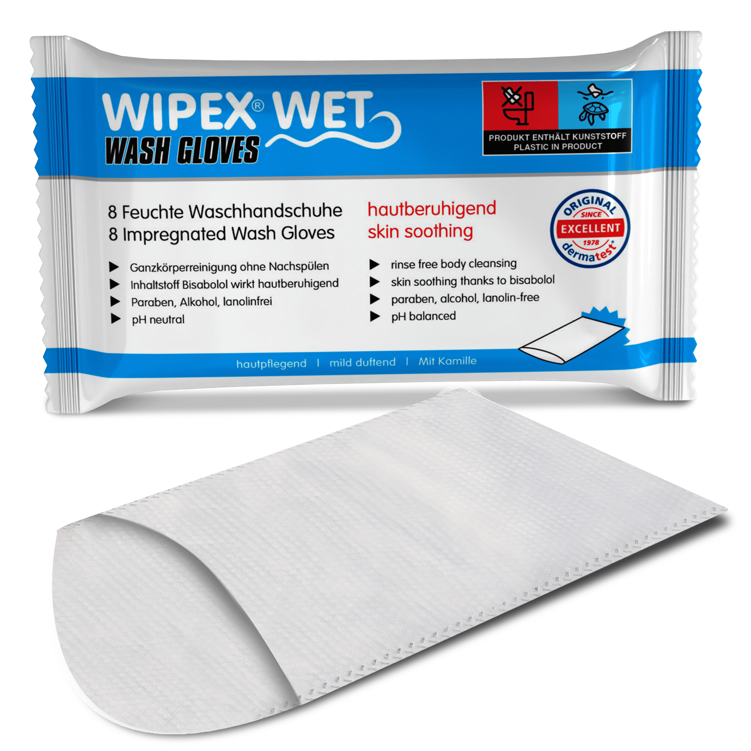 WIPEX WET WASH GLOVES – Originalabbildung zum Produkt