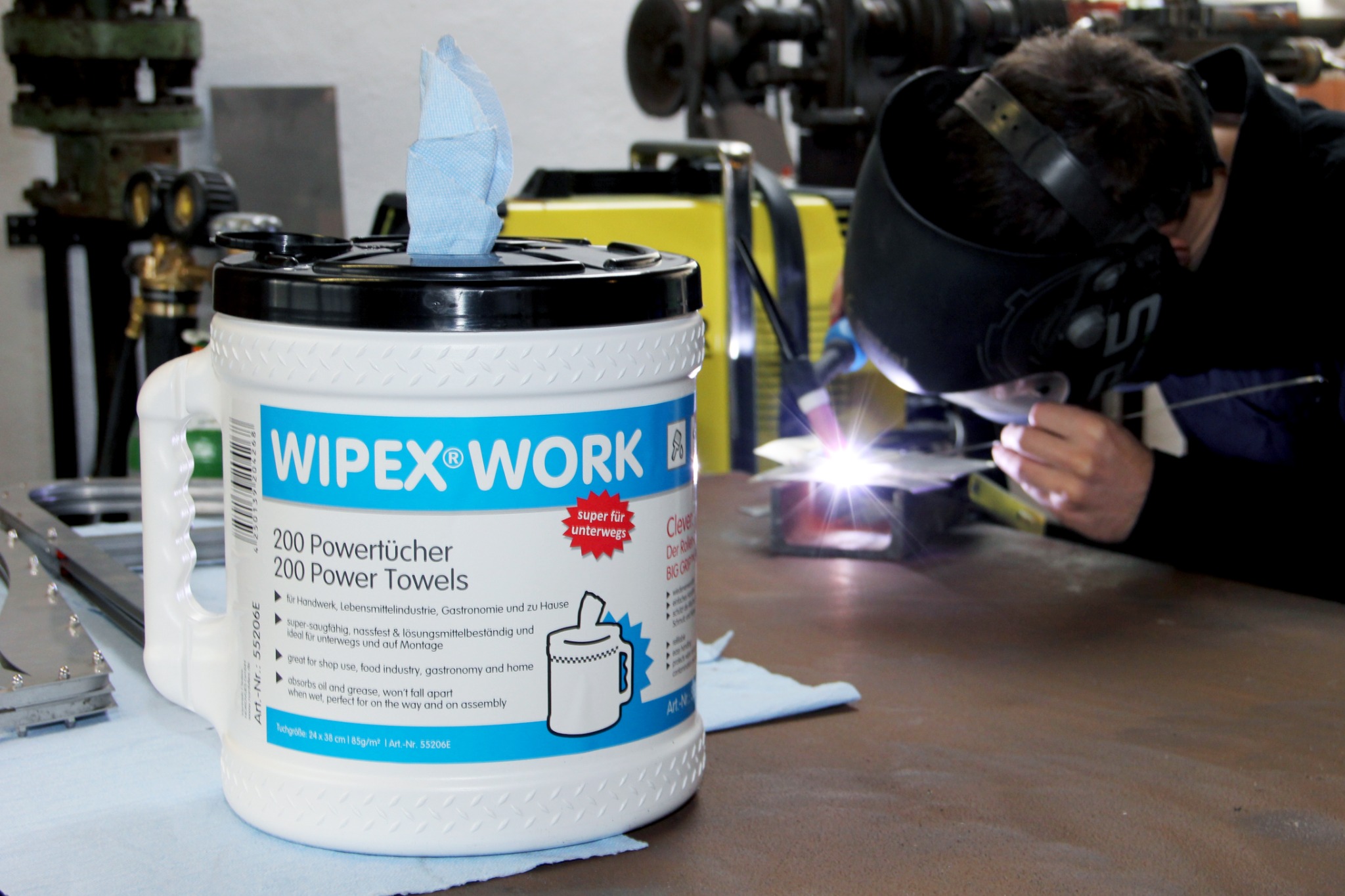 WIPEX WORK – Anwendung 1